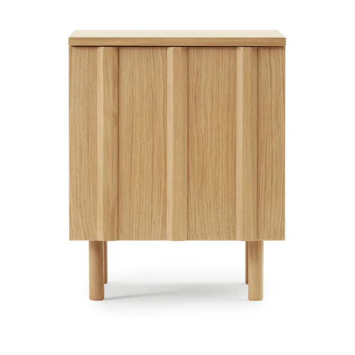 Rib Nachttisch - Eiche, 52x42x40 cm - Normann Copenhagen