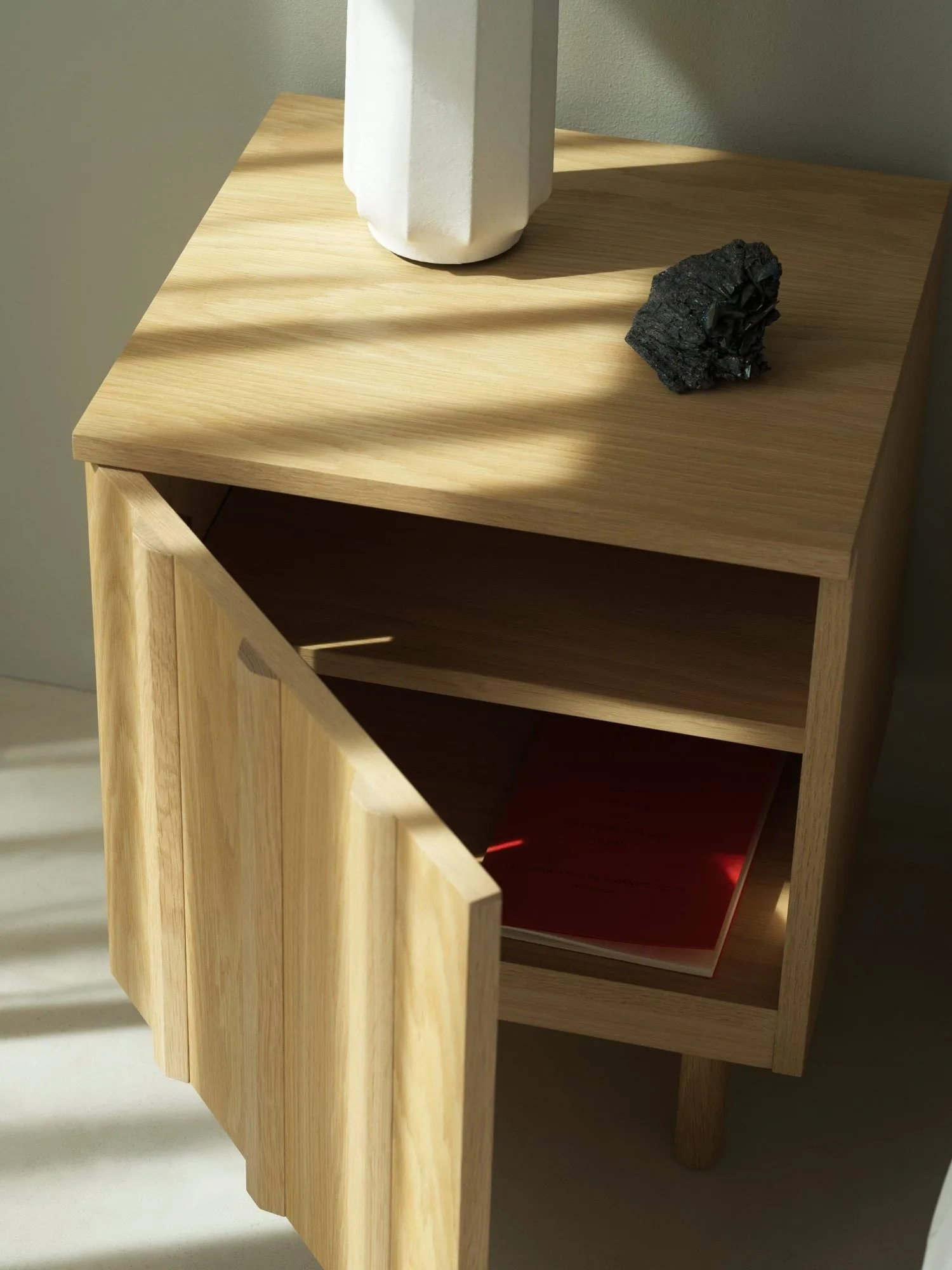 Rib Nachttisch, Eiche, 52x42x40 cm Normann Copenhagen