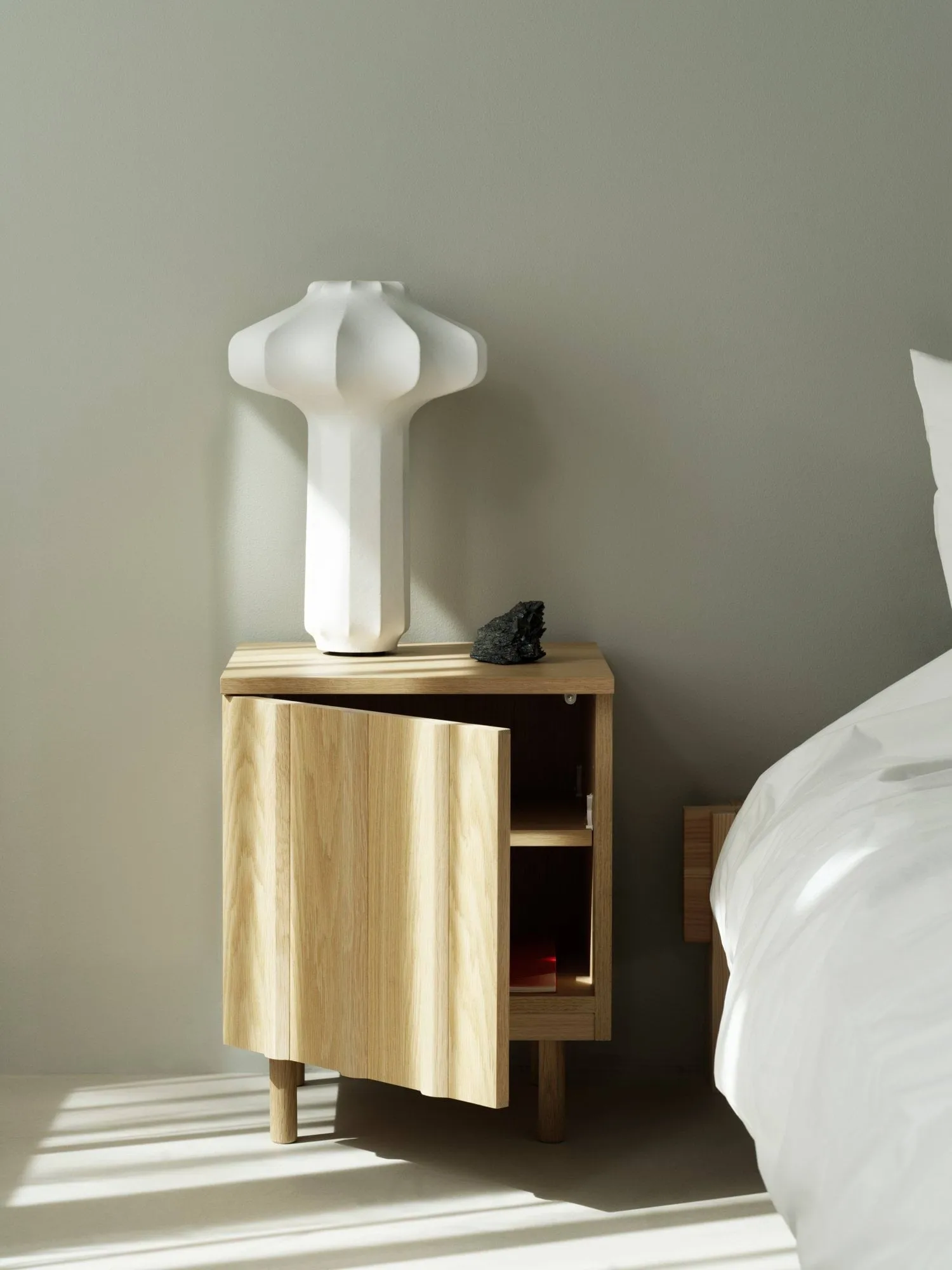 Rib Nachttisch, Eiche, 52x42x40 cm Normann Copenhagen