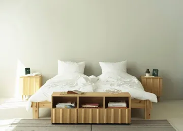 Rib Nachttisch - Eiche, 52x42x40 cm - Normann Copenhagen