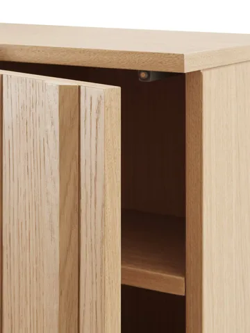 Rib Schrank - Eiche, 166,5x70x43 cm - Normann Copenhagen