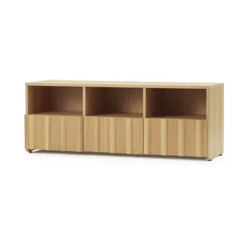 Rib Sideboard Hybrid - Eiche, 44x120x38 cm - Normann Copenhagen