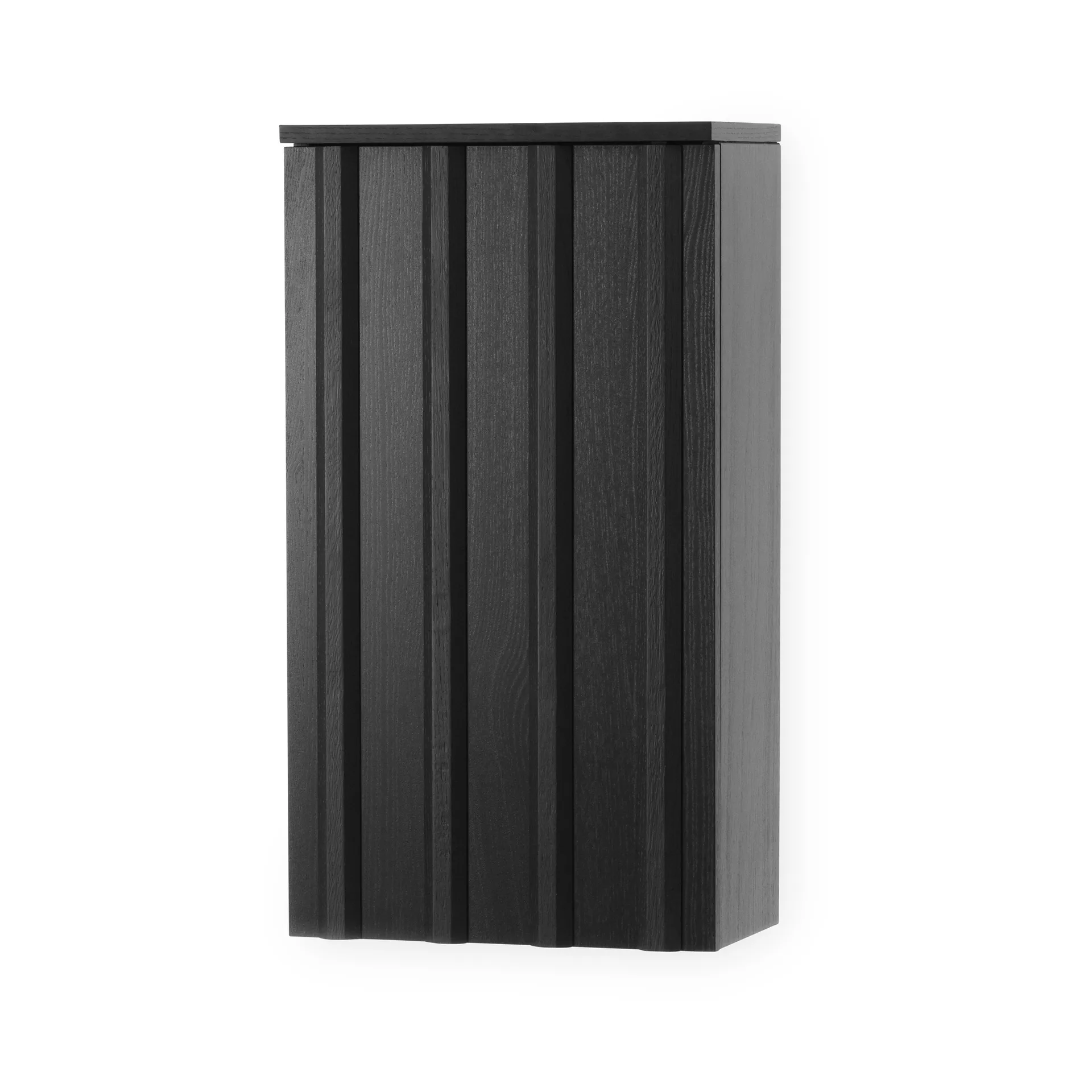 Rib Wandschrank, Soft Schwarz, 73x40x23 cm Normann Copenhagen