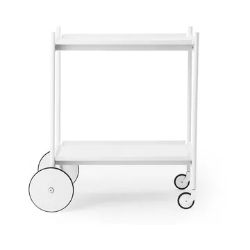 Rul Servierwagen - Weiß - Normann Copenhagen