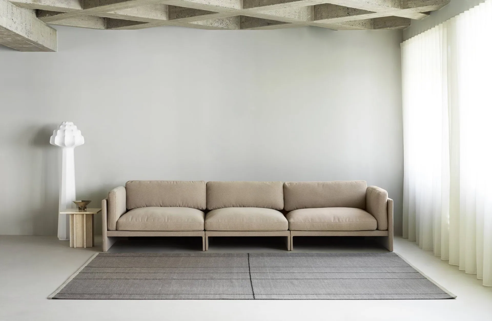 Seam Teppich, Grey tones, 200x300 cm Normann Copenhagen