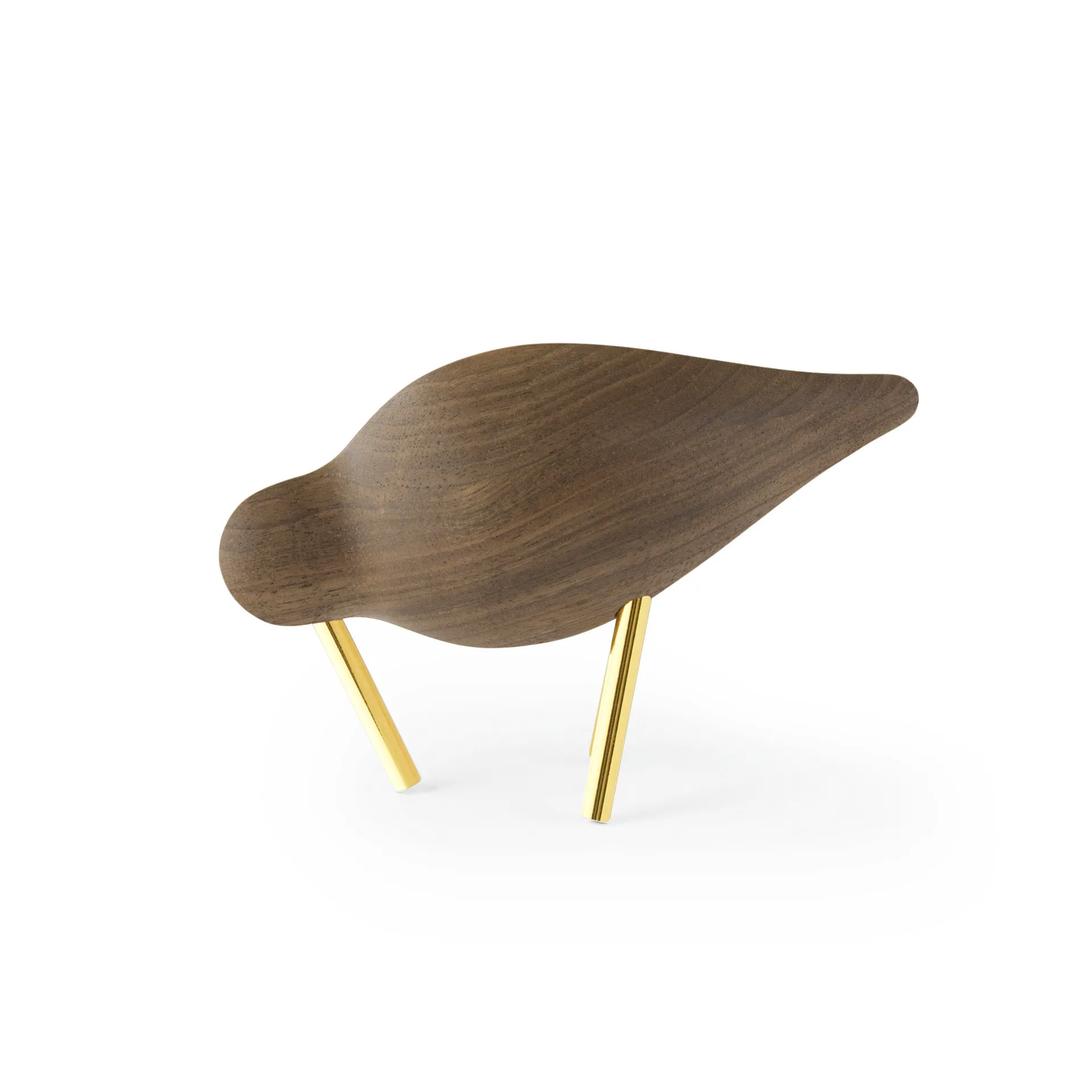 Shorebird Walnuss-Messing, Klein Normann Copenhagen