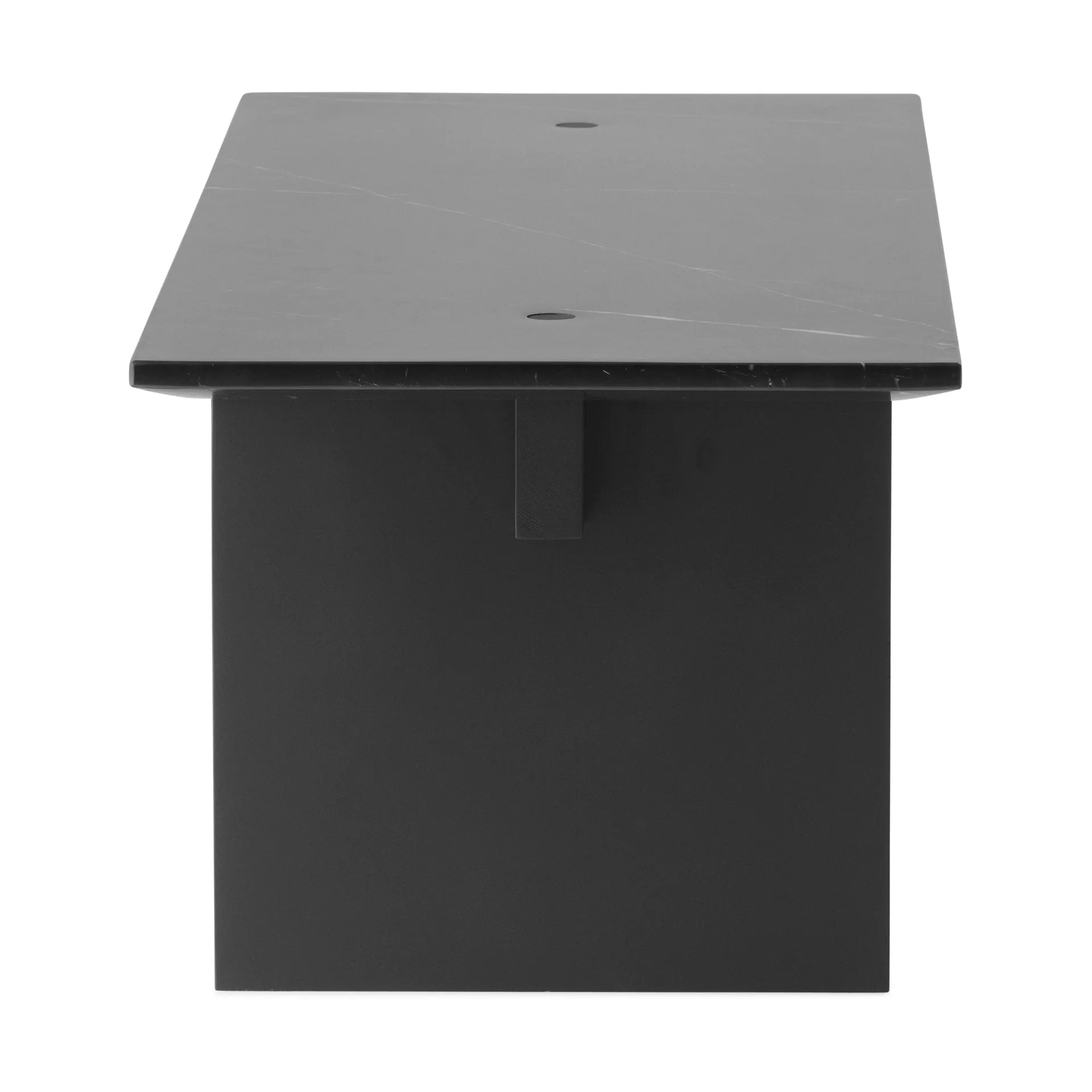Solid Table Beistelltisch 130x38,5x40cm, Black Normann Copenhagen