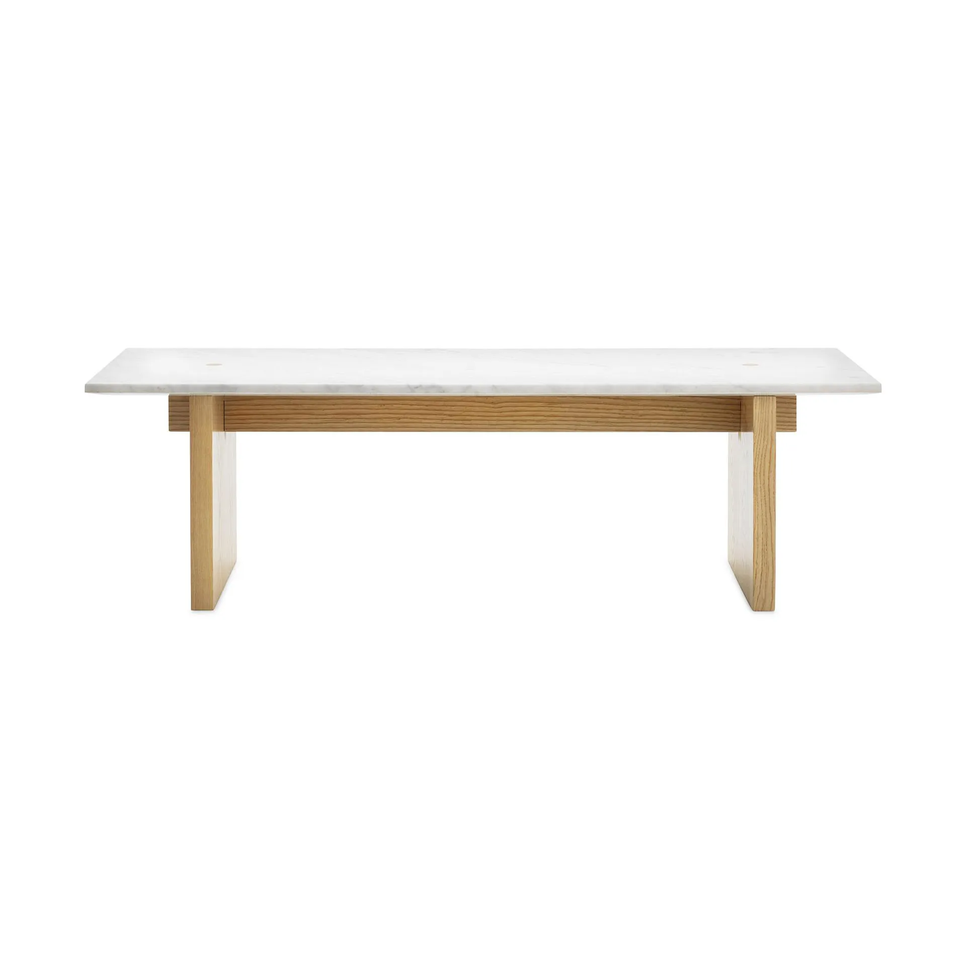 Solid Table Beistelltisch 130x38,5x40cm, White Normann Copenhagen