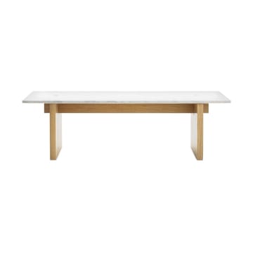 Solid Table Beistelltisch 130x38,5x40cm - White - Normann Copenhagen