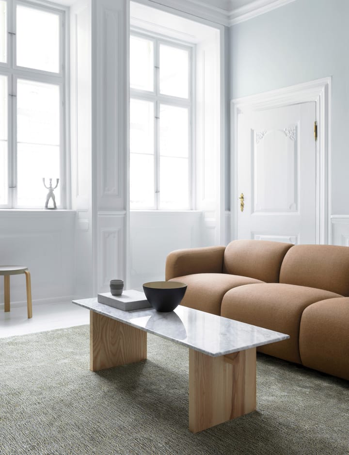 Solid Table Beistelltisch 130x38,5x40cm - White - Normann Copenhagen