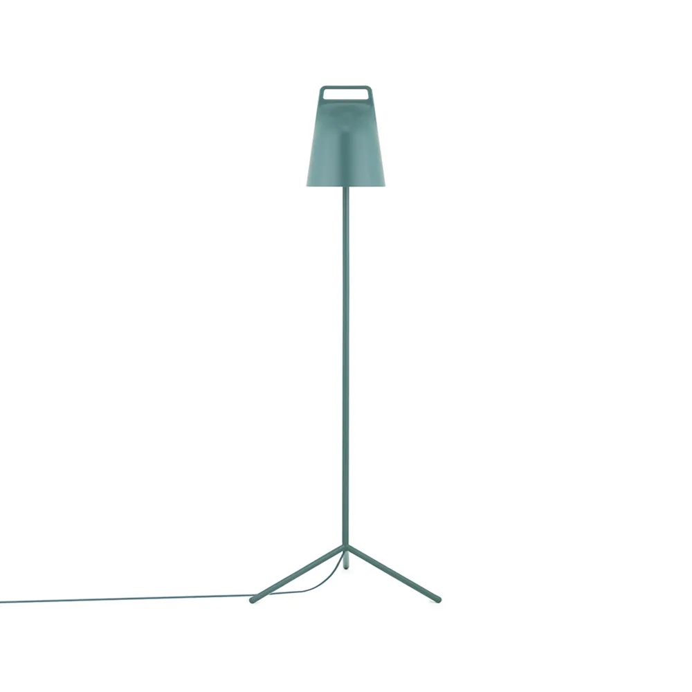 Stage Stehleuchte, Petrol green, pulverbeschichteter Stahl Normann Copenhagen