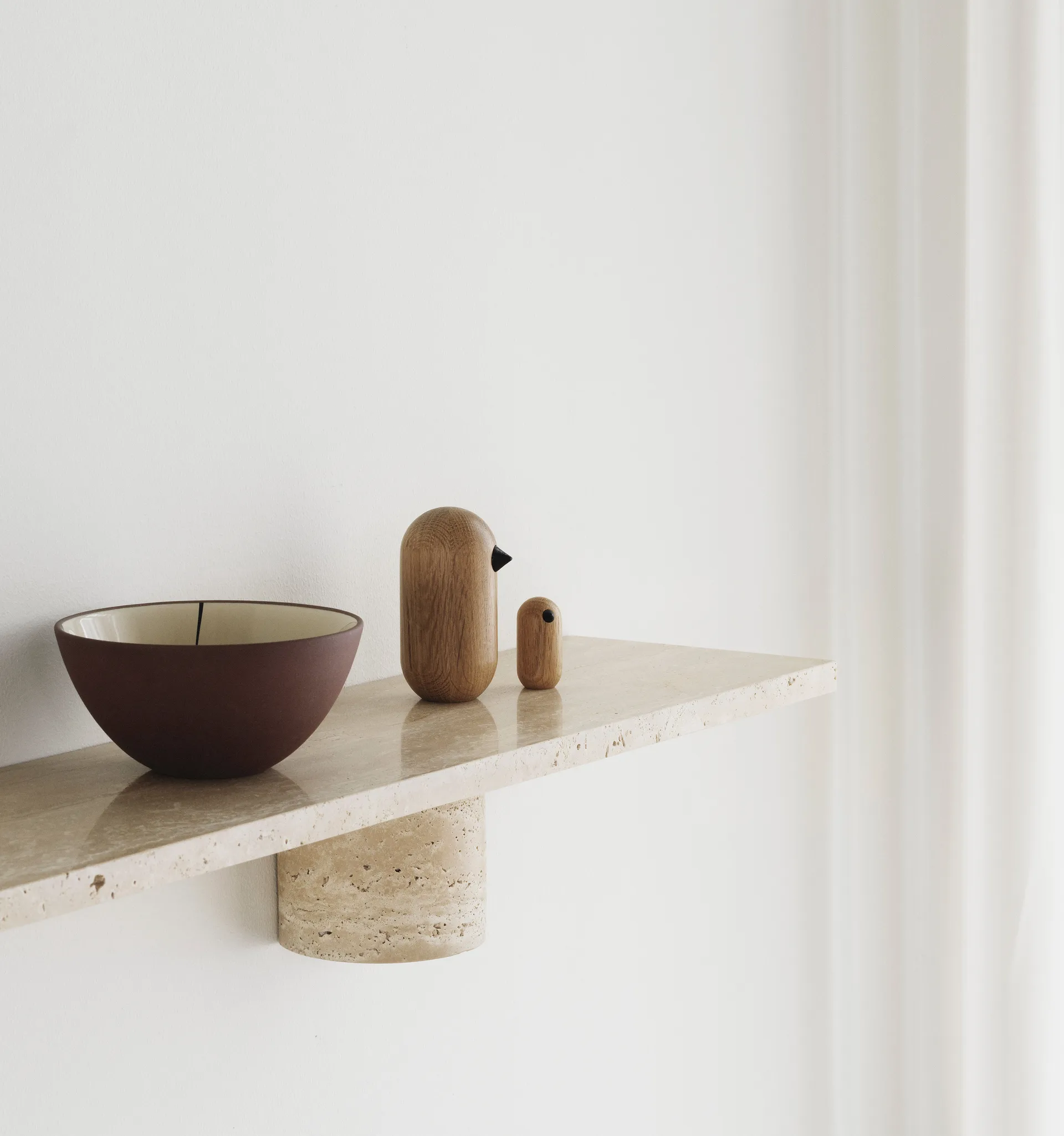 Sten Shelf Regal 120 cm, Travertine Normann Copenhagen