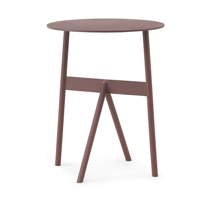 Stock Table Beistelltisch Ø37cm H:46cm - Wine - Normann Copenhagen