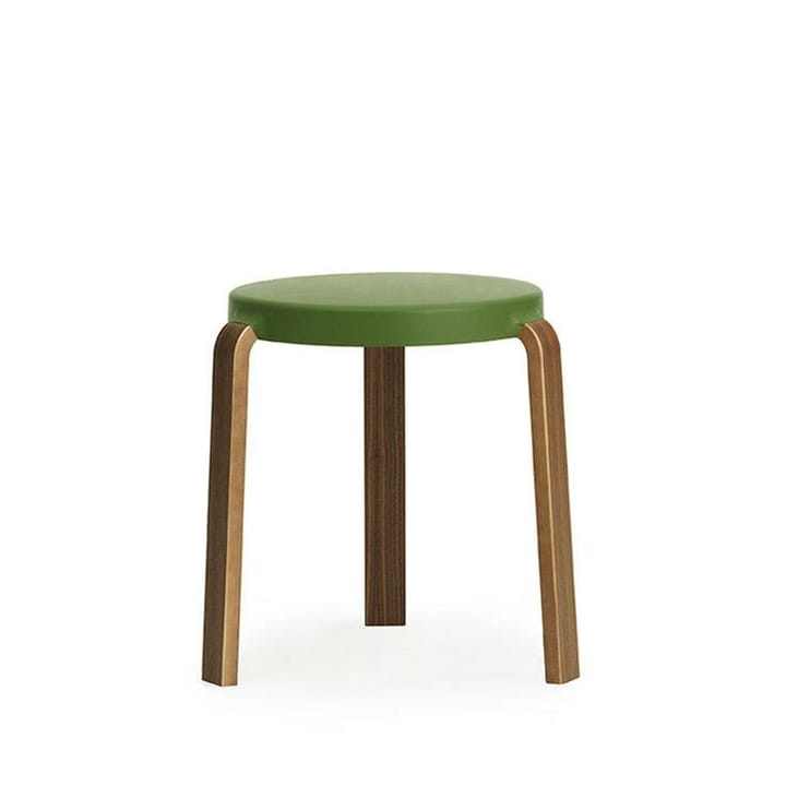 Tap Hocker - Olive, Walnussholzbeine - Normann Copenhagen