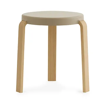 Tap Hocker - Sand, Eichenholzbeine - Normann Copenhagen