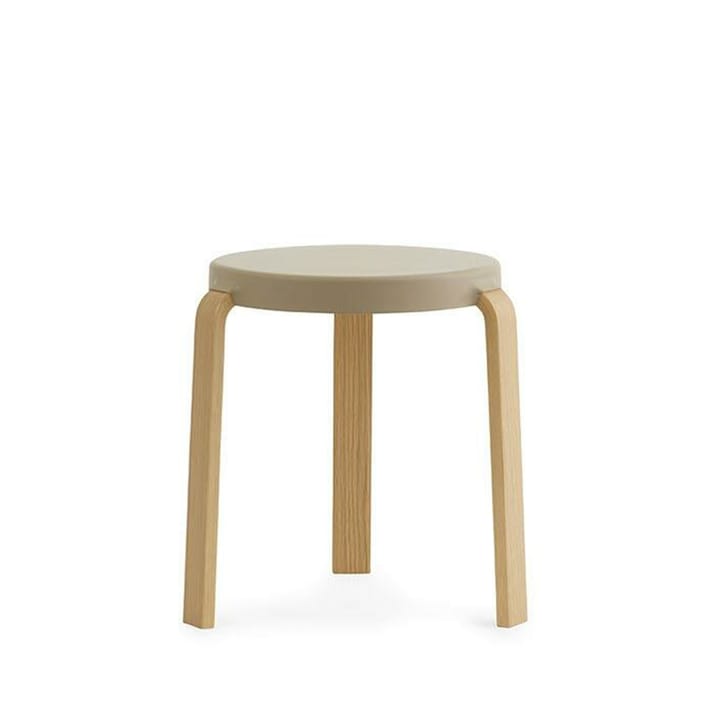 Tap Hocker - Sand, Eichenholzbeine - Normann Copenhagen