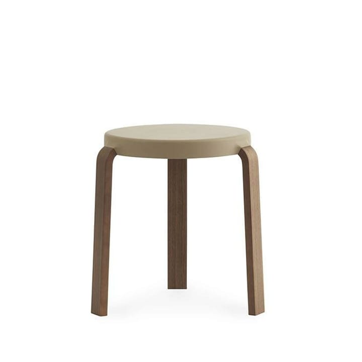 Tap Hocker - Sand, Walnussholzbeine - Normann Copenhagen