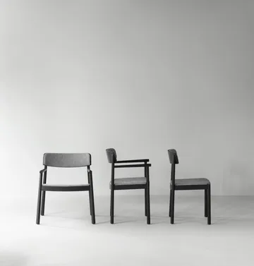 Timb Armlehnenstuhl - Black ash-Hallingdal 166 - Normann Copenhagen