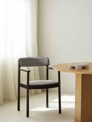 Timb Sessel - Black ash-Hallingdal 166 - Normann Copenhagen