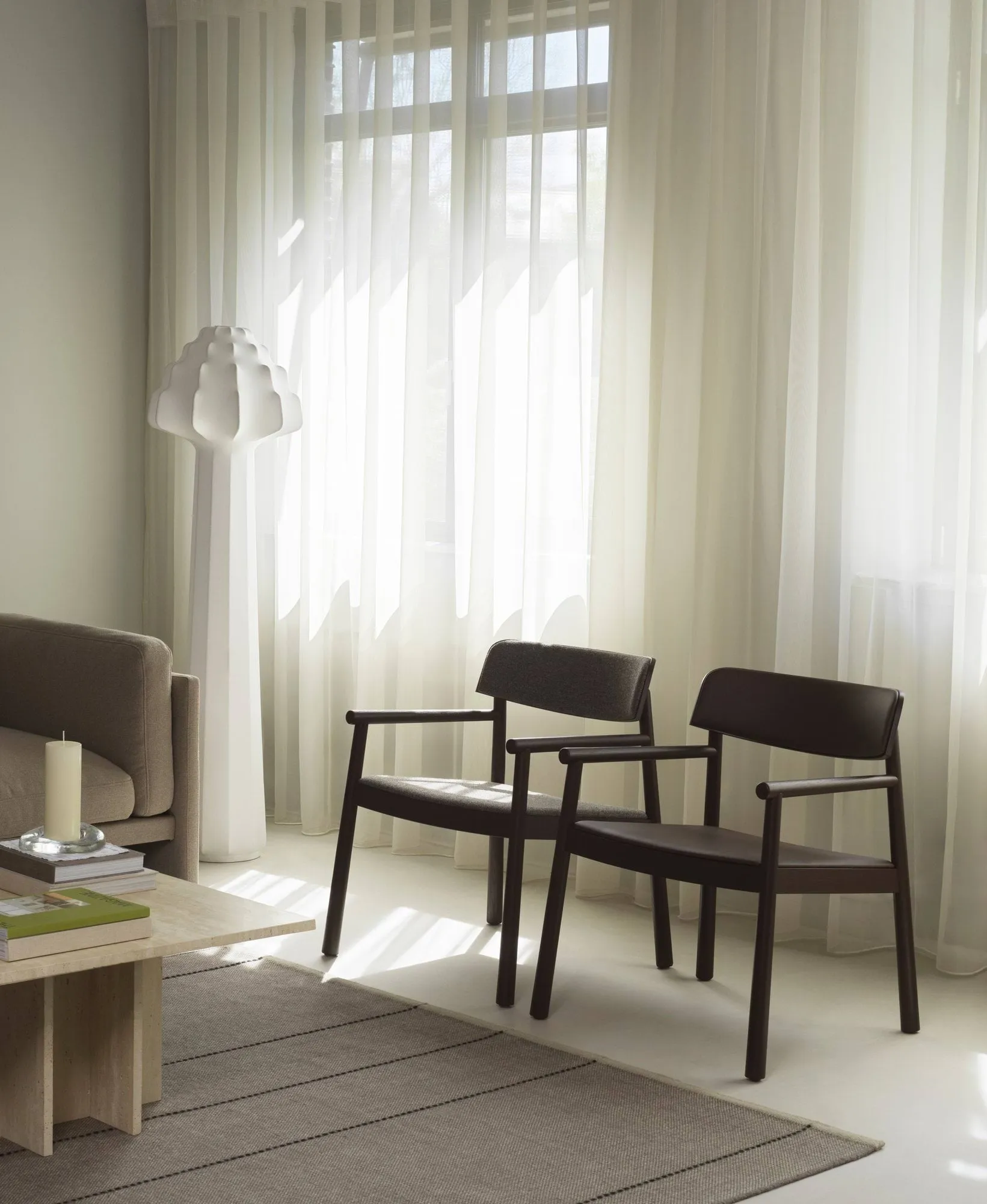 Timb Sessel, Brown ash Normann Copenhagen