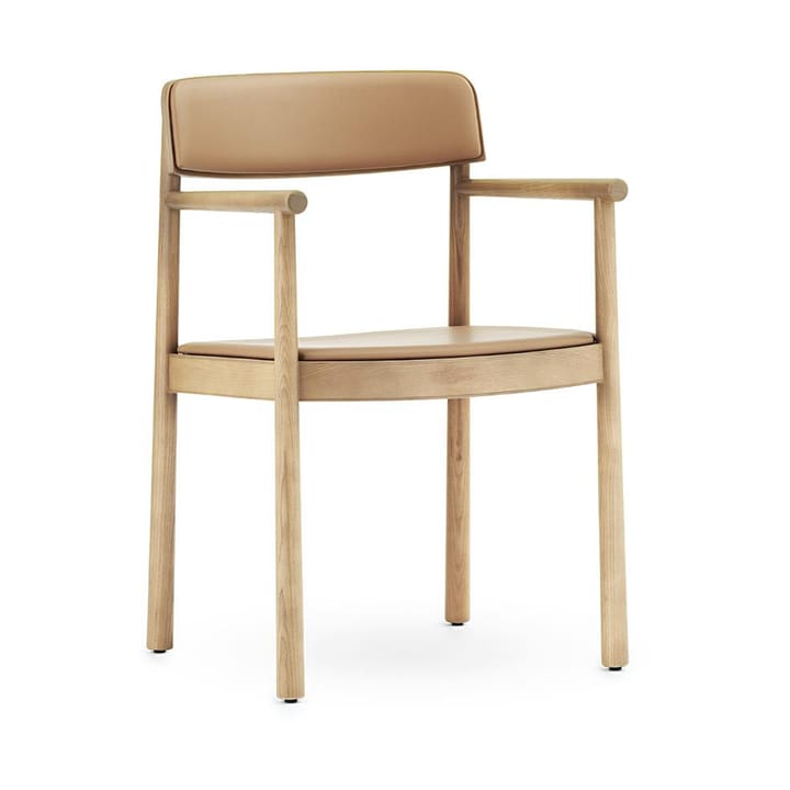 Timb Sessel mit Sitzkissen - Tan/ Ultra Leather - Camel - Normann Copenhagen