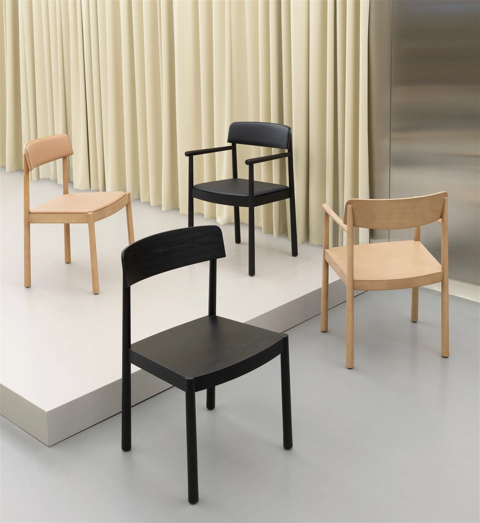 Timb Stuhl, Black Normann Copenhagen