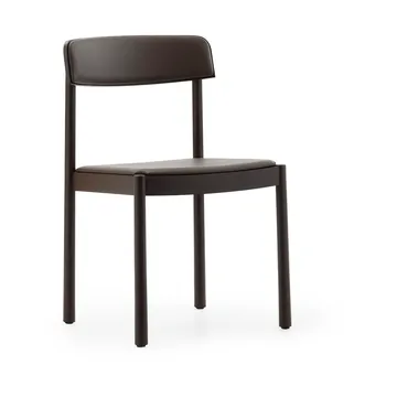 Timb Stuhl - Brown ash-ultra leather chocolate - Normann Copenhagen