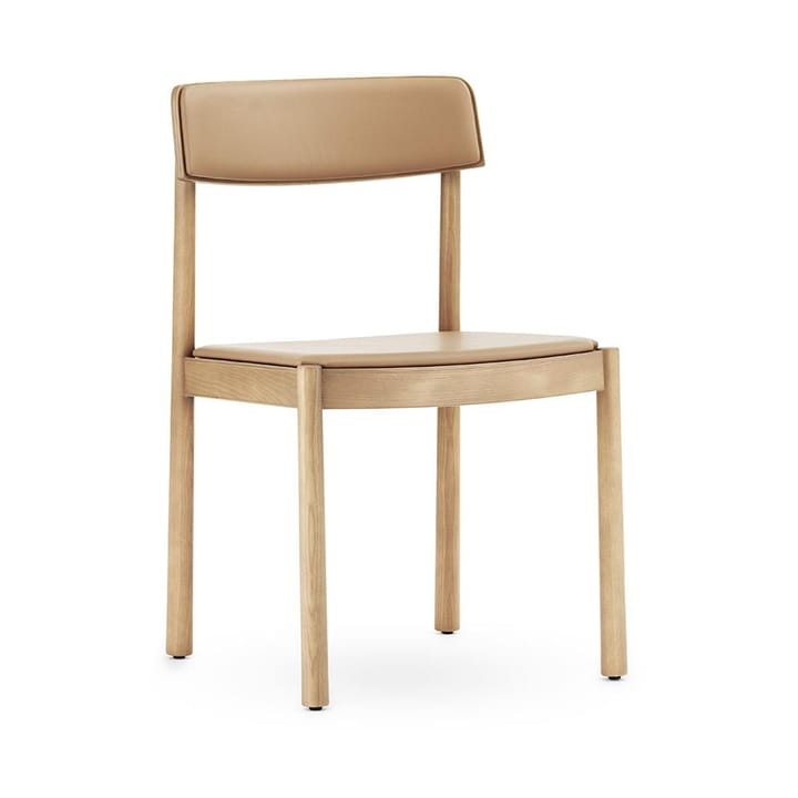 Timb Stuhl mit Sitzkissen - Tan/ Ultra Leather - Camel - Normann Copenhagen