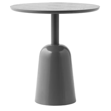 Turn verstellbarer Tisch Ø55cm - Grau - Normann Copenhagen