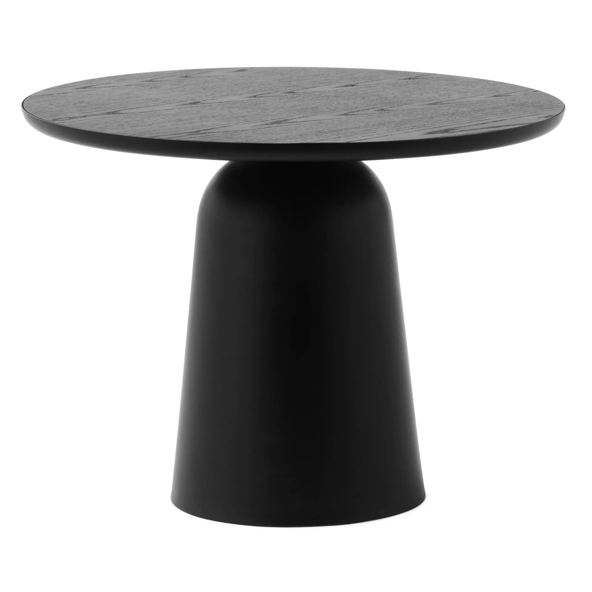 Turn verstellbarer Tisch Ø55cm, Schwarz Normann Copenhagen