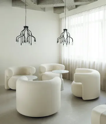 Vekst Pendelleuchte Klein - Schwarz - Normann Copenhagen