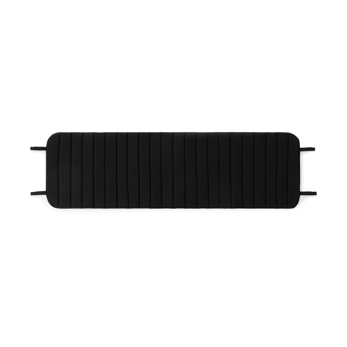 Normann Copenhagen Vig Kissen für Liegestuhl Black | Skandinavisches Design | Schwarz