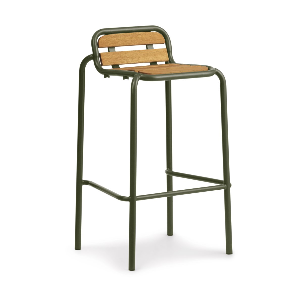 Normann Copenhagen Vig Robinia Barhocker 75 cm Green