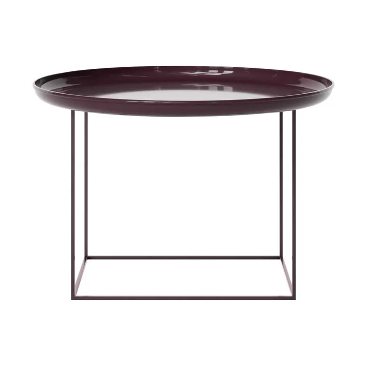 Duke Couchtisch medium - Lacquered maroon - NORR11