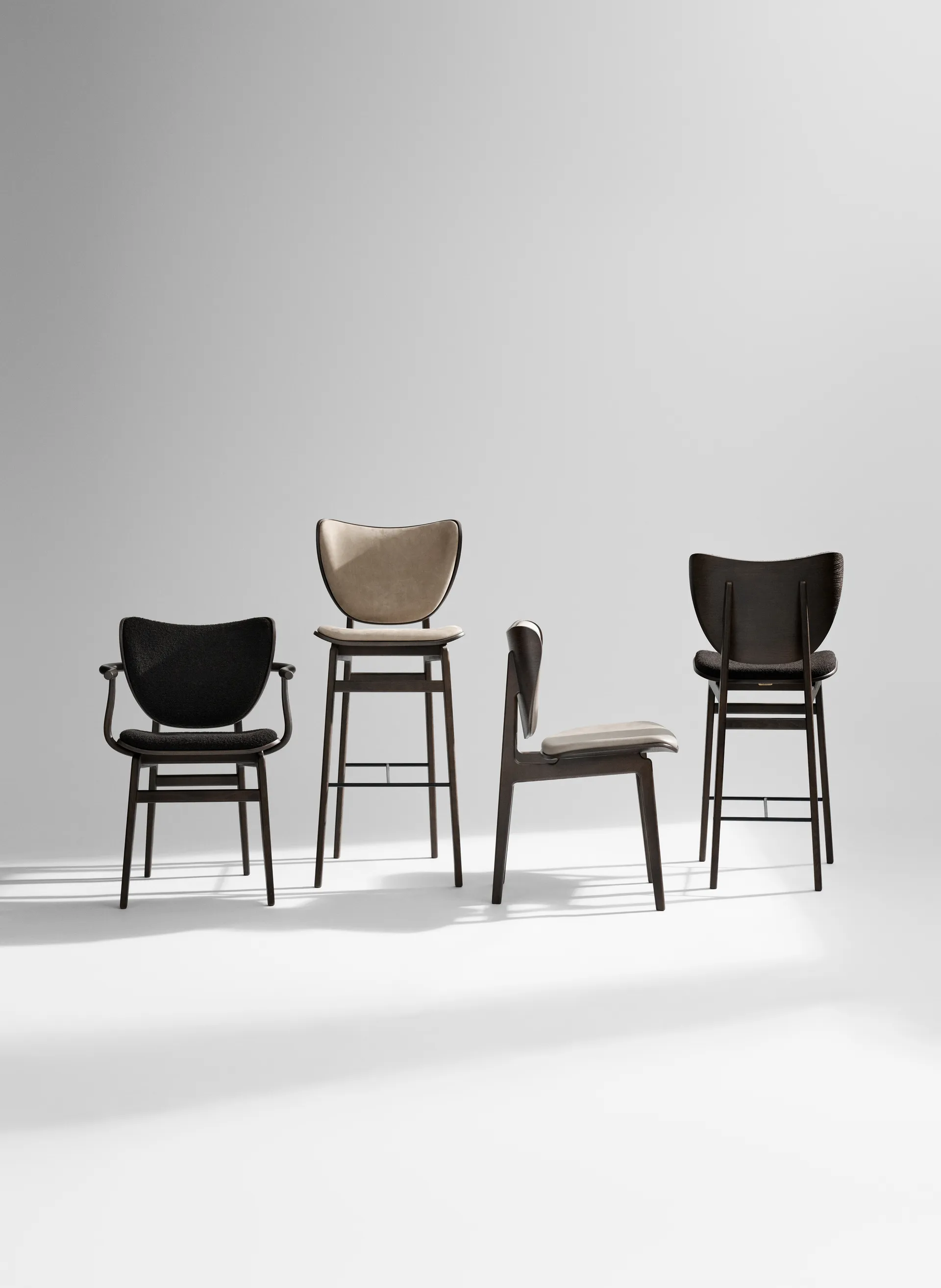 Elephant Barhocker, Light smoked, 65 cm NORR11