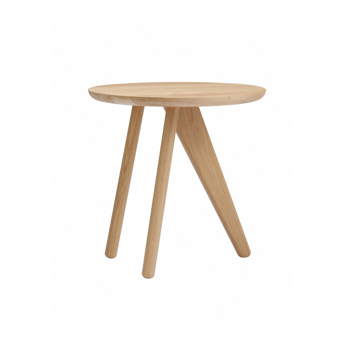 NORR11 Fin Beistelltisch Ø 40 cm Natural Oak