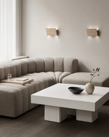 Gear Couchtisch - Chai, 100x100 cm - NORR11