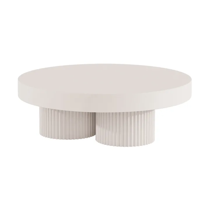 Gear Couchtisch - Chalk, Ø120 cm - NORR11