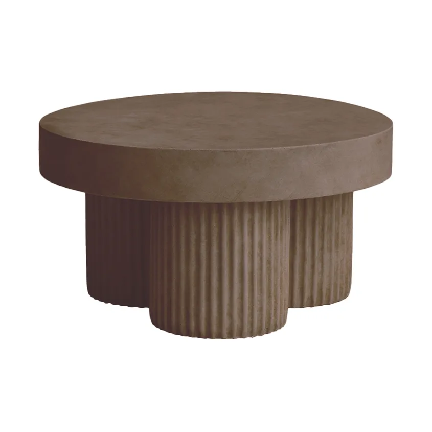 Gear Couchtisch niedrig Ø70cm, Clay, Ø70 cm NORR11