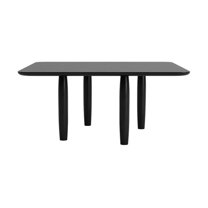 Oku Couchtisch - Black oak, 80x80 cm - NORR11