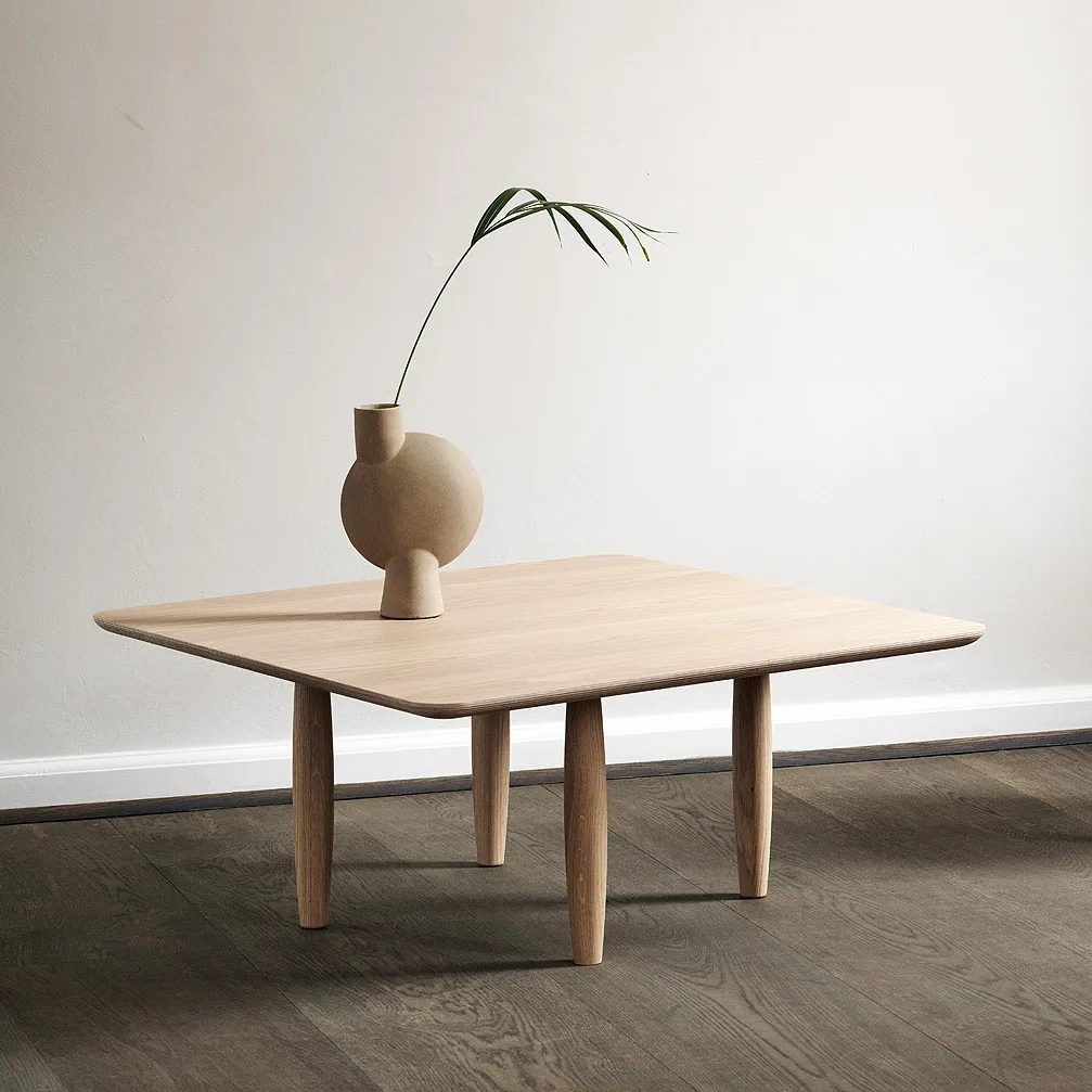 Oku Couchtisch, Eiche, 80 cm NORR11