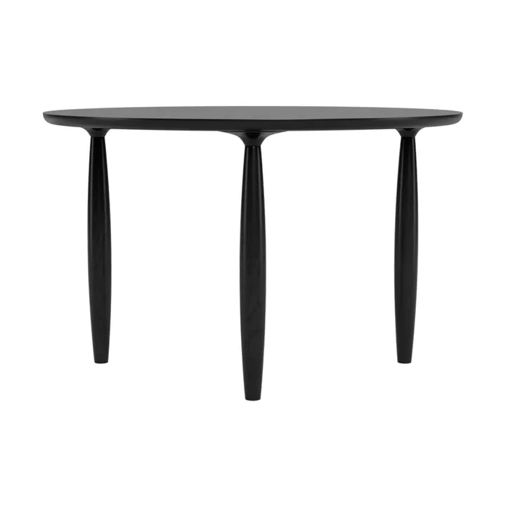 Oku Esstisch - Black oak, Ø120 cm - NORR11