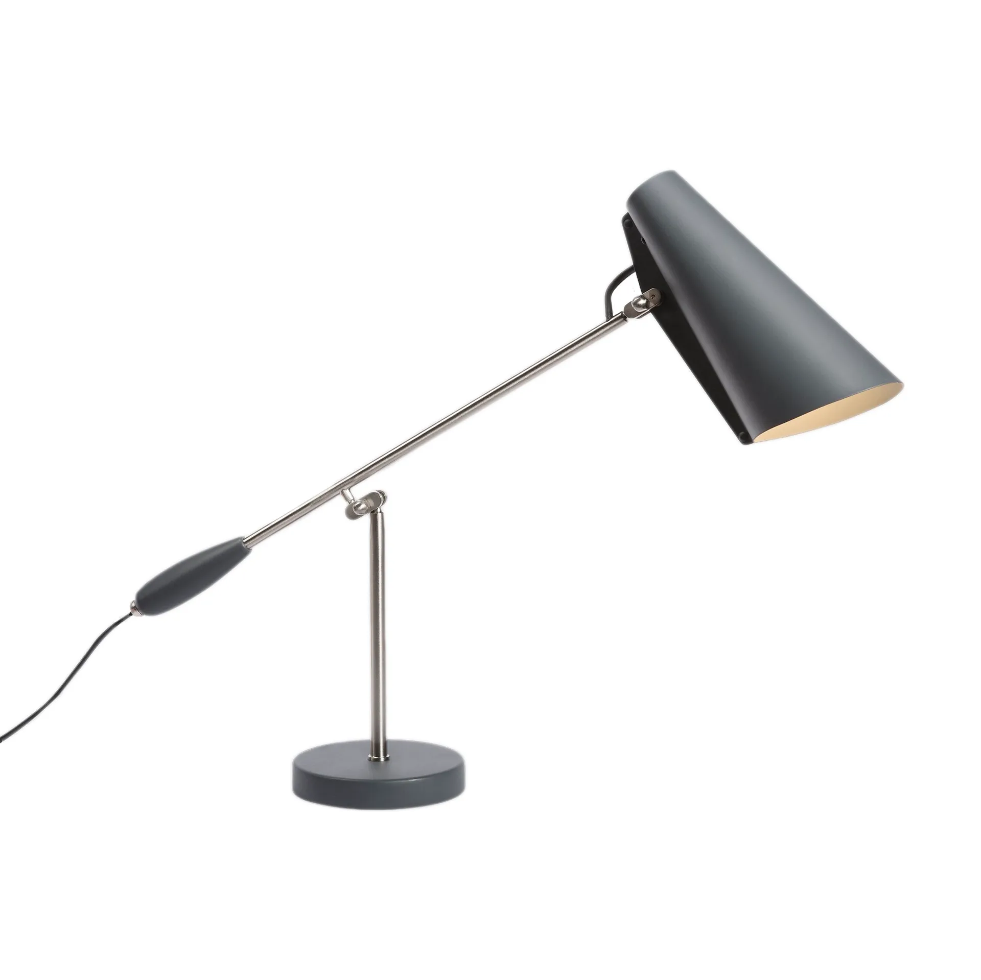 Birdy Tischleuchte, Grau-metallic Northern