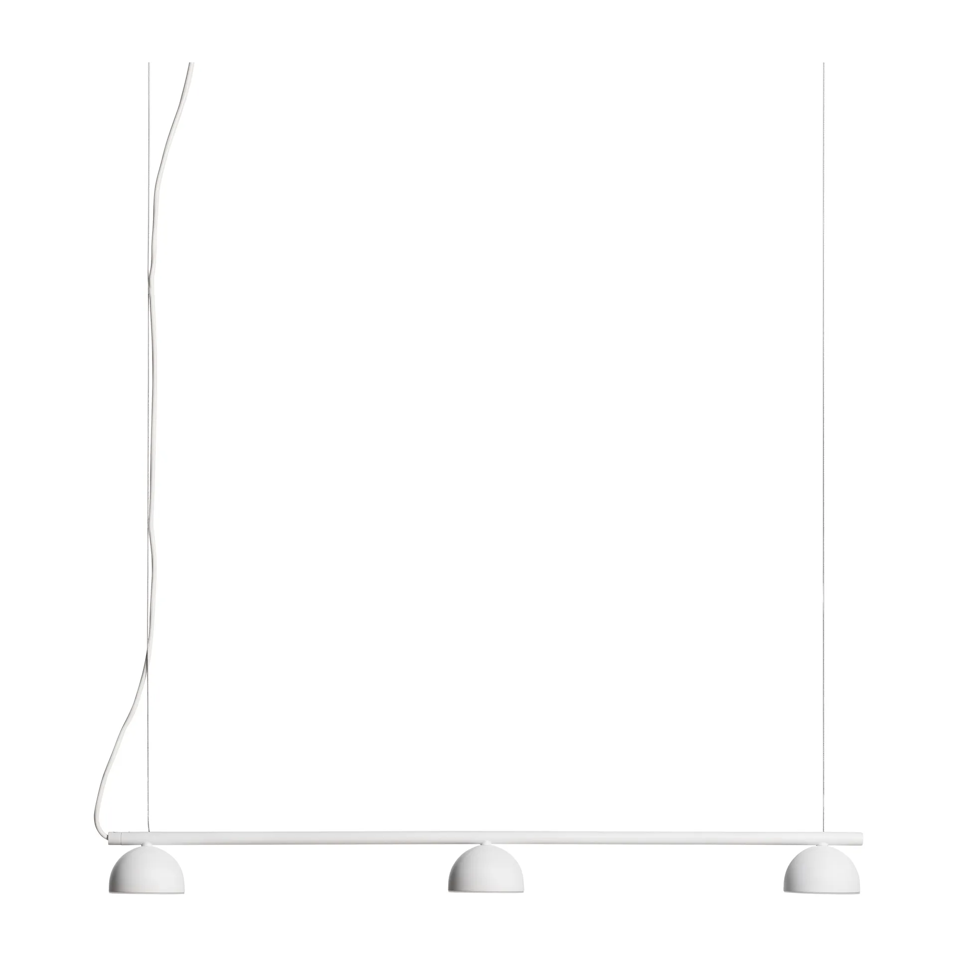 Bluse Rail 3 Deckenleuchte, Mattweiß Northern