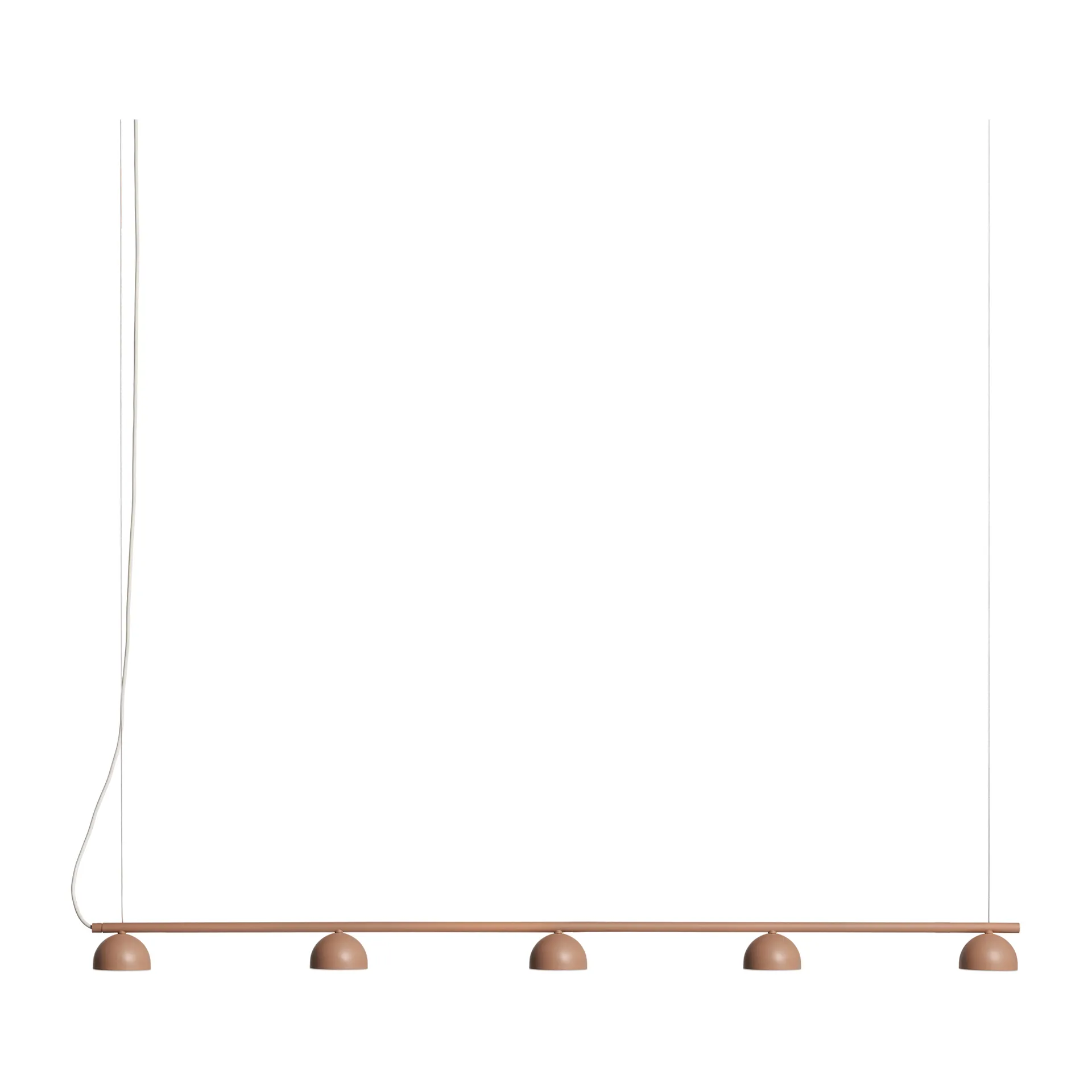 Blush Rail 5 Pendelleuchte, Warm beige Northern
