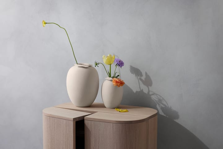 Brim Vase 18cm - Beige - Northern