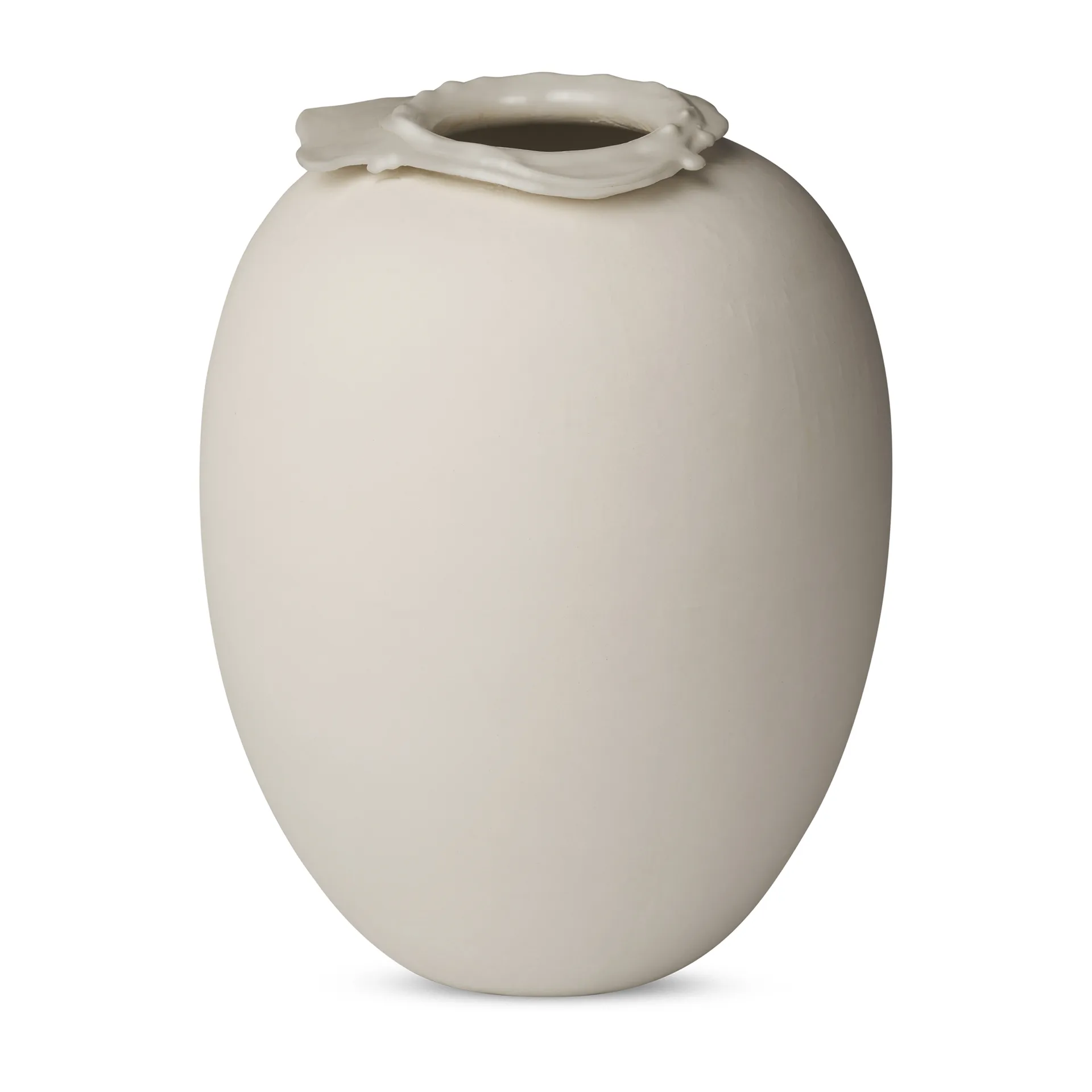 Brim Vase 28cm, Beige Northern