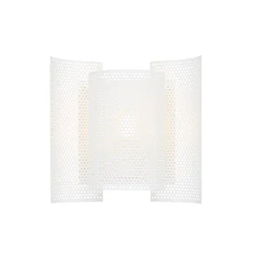 Butterfly Wandleuchte perforiert - Weiß - Northern