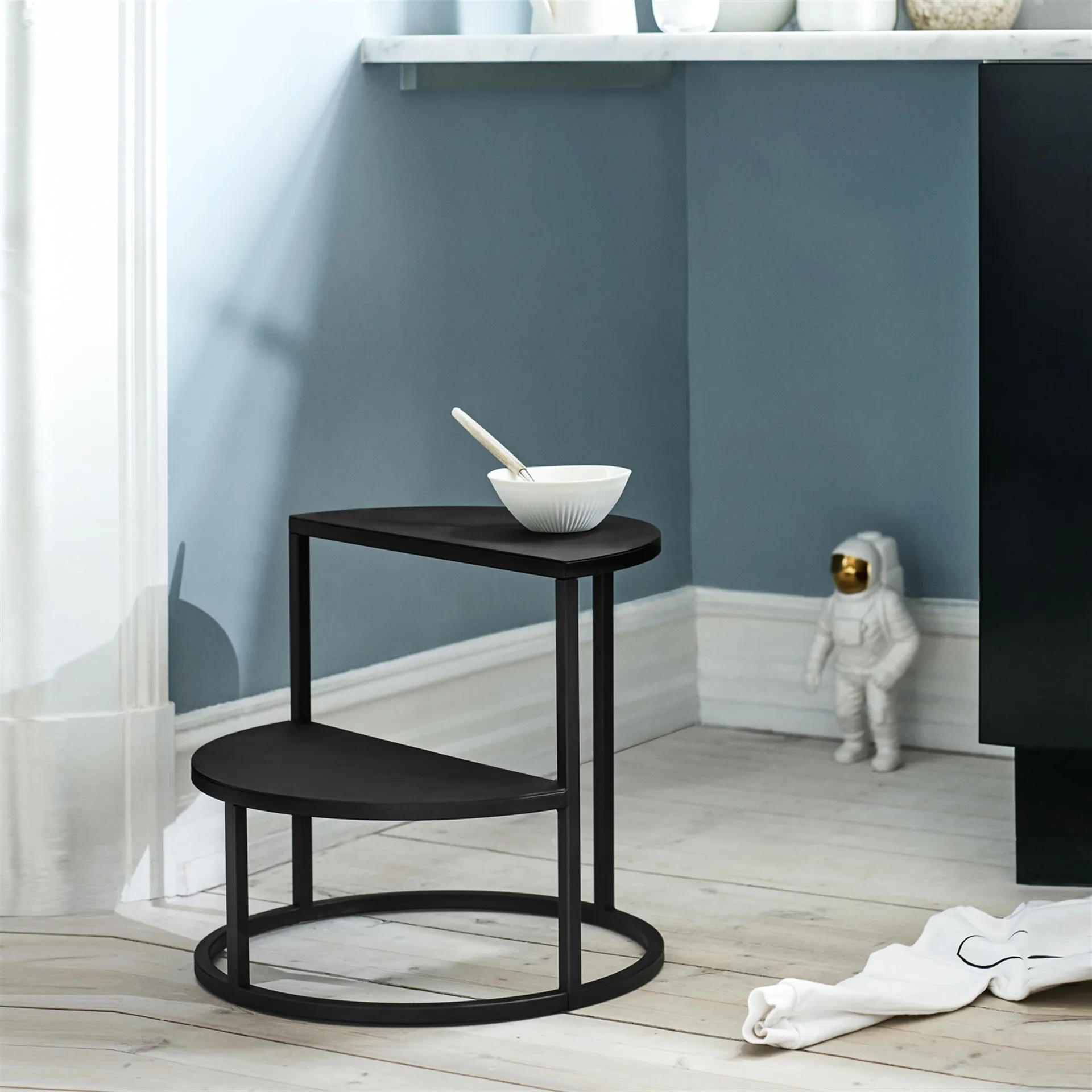 Dais Stufenhocker 1, Schwarz Northern