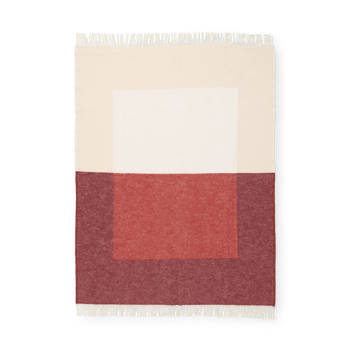 Echo Wolldecke 130 x 170cm - Red - Northern